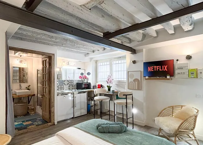 Cosy Centre Republique Marais Апартаменты Париж